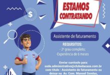 Empresa contrata Assistente de Faturamento vaga assistente de faturamento