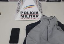 Polícia Militar recupera celular furtado no bairro Santana Celular furtado em Varginha
