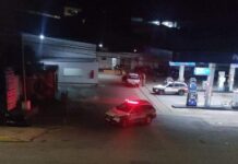 Posto de combustível é assaltado em Varginha. Um funcionário ficou ferido Posto Pedra Negra em Varginha