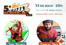 5ª da Boa Música desta semana apresenta Tiago Branco e Douglas Rosa 5ª da Boa Música Tiago Branco