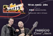 Fabrício e Darci Júnior são atração do 5ª da Boa Música 5 Boa Música Fabricio e darci