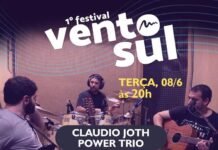 Festival Vento Sul traz nesta terça-feira (8) Claudio Joth Power Trio Claudio Joth Power Trio Festival Vento Sul