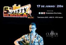 Cleber Moreira agita live da 5ª da Boa Música esta semana 5ª da Boa Música Cleber Moreira