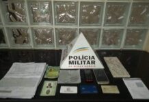 Dois homens são presos pela PM tentando aplicar golpe em Casa de Materiais de Construção 2 homens golpe varginha