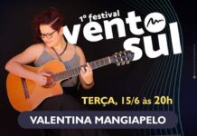 Festival Vento Sul encerra a programação nesta terça com show inédito de Valentina Mangiapelo Festival Vento Sul Valentina Mangiapelo