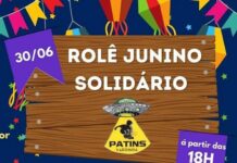Equipe do patins de Varginha fará um “Rolê Junino Solidário” em prol dos Irmãos de Rua Rolê Junino Solidário Irmaos de Rua Varginha