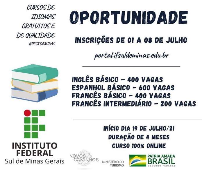 cursos-de-idiomas-gratuitos-ifsuldeminas Cursos de Idiomas gratuitos ifsuldeminas
