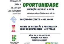 IFSULDEMINAS está com vagas abertas para cursos gratuitos na área de Hotelaria (EAD) Cursos gratuitos Hotelaria IFSULDEMINAS EAD