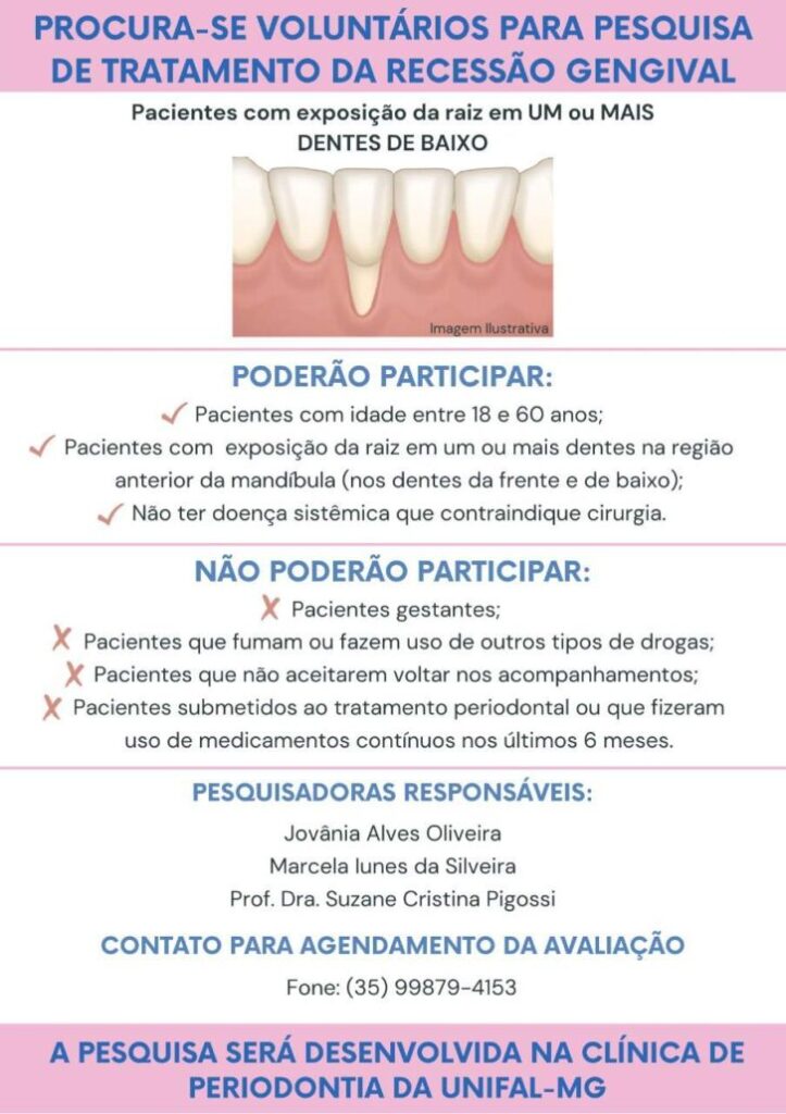 folder tratamento dentário Unifal