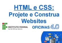 Curso a distância gratuito: Projete e Construa Websites, inscrições terminam nesta sexta curso gratuito a distância html css websites