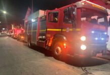 Incêndio destrói parte de casa próxima ao Mercado do Produtor Fogo