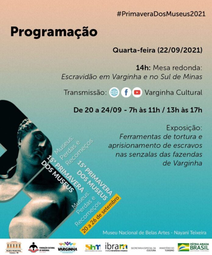 primavera-dos-museus-escravidao-em-varginha Primavera dos Museus Escravidão em Varginha