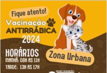 Hoje é o último dia de Vacinação Antirrábica em Varginha, veja os locais Vacinação antirrábica Varginha 2024