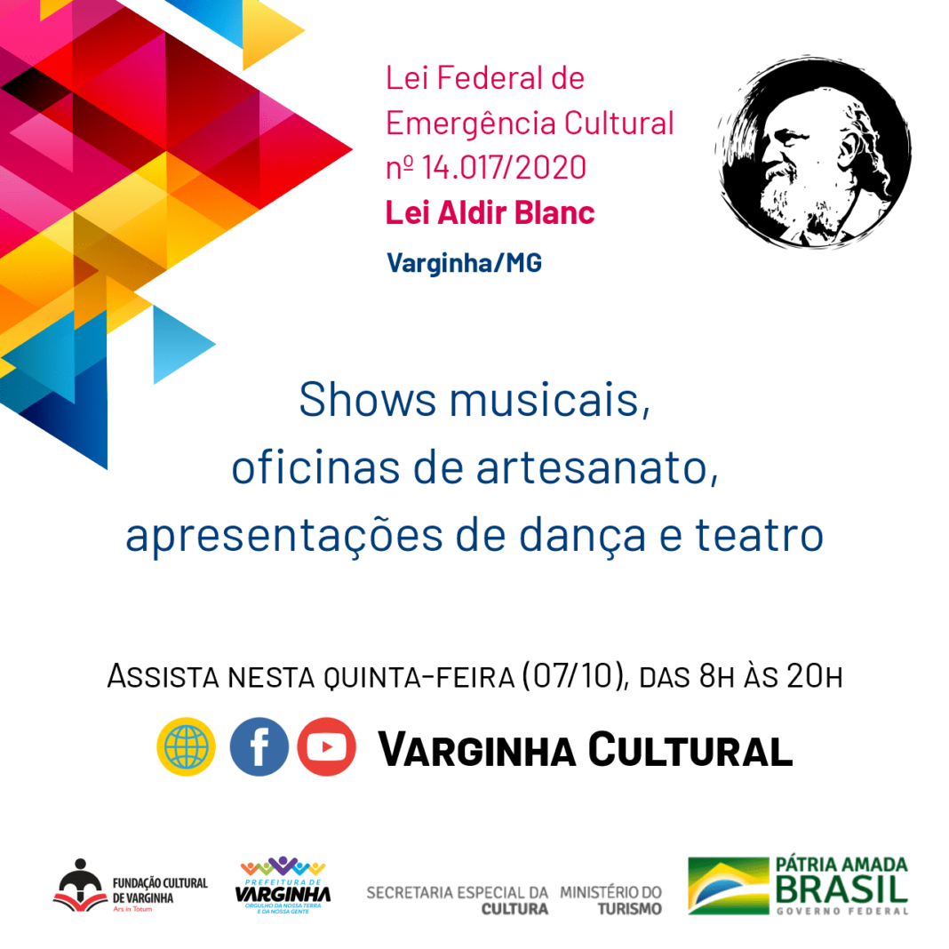 apresentações-lei-aldir-blanc-varginha Apresntações Aldir Blanc Varginha