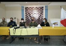 Bandidos mortos são suspeitos de crimes em Araçatuba e Criciúma Coletiva de Imprensa em Varginha