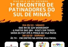 Varginha realiza o 1º Encontro de Patinadores do Sul de Minas 1º Encontro de Patinadores Varginha