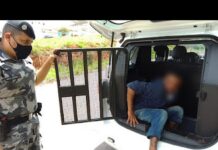 Guarda Municipal prende homem que ameaçava comerciantes no Mercado do Produtor Preso em Varginha