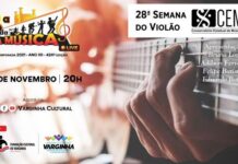 Artistas do Conservatório de Varginha participam de lives em parceria com a Fundação Cultural Conservatório Fundação Cultural Varginha