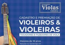Violas Varginha: Projeto irá premiar violeiros (as) da cidade Projeto Violas Varginha