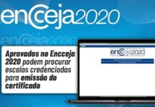 Encceja: Aprovados podem procurar escolas credenciadas para emissão do certificado enceja