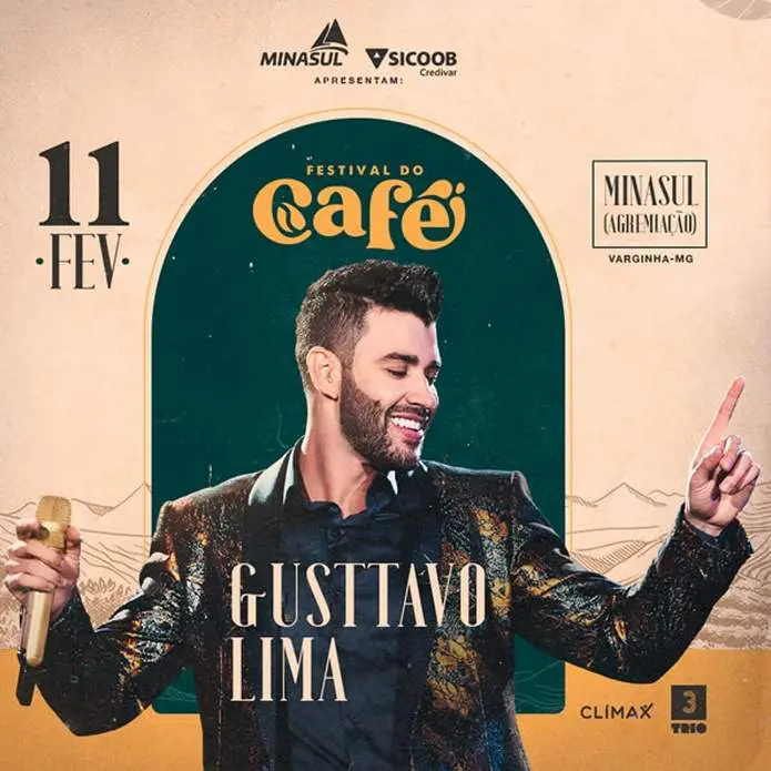 Gusttavo Lima em Varginha cartaz