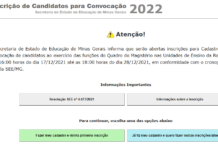 Site para inscrição dos candidatos a designação passa por instabilidade e prazo é prorrogado até hoje site deignação MG
