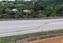 Rodovias de Minas tem 74 pontos de interdição Rodovia