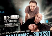 Varginha recebe novo show do Paralamas do Sucesso em junho Os Paralamas do Sucesso em Varginha cartaz