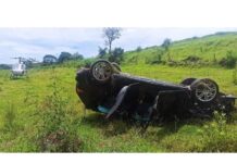 Criança morre em acidente na BR 381, pai fica ferido acidente