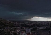 Defesa Civil alerta para rajadas de vento de até 80 km/h em Varginha nesta terça-feira Chuva em Varginha