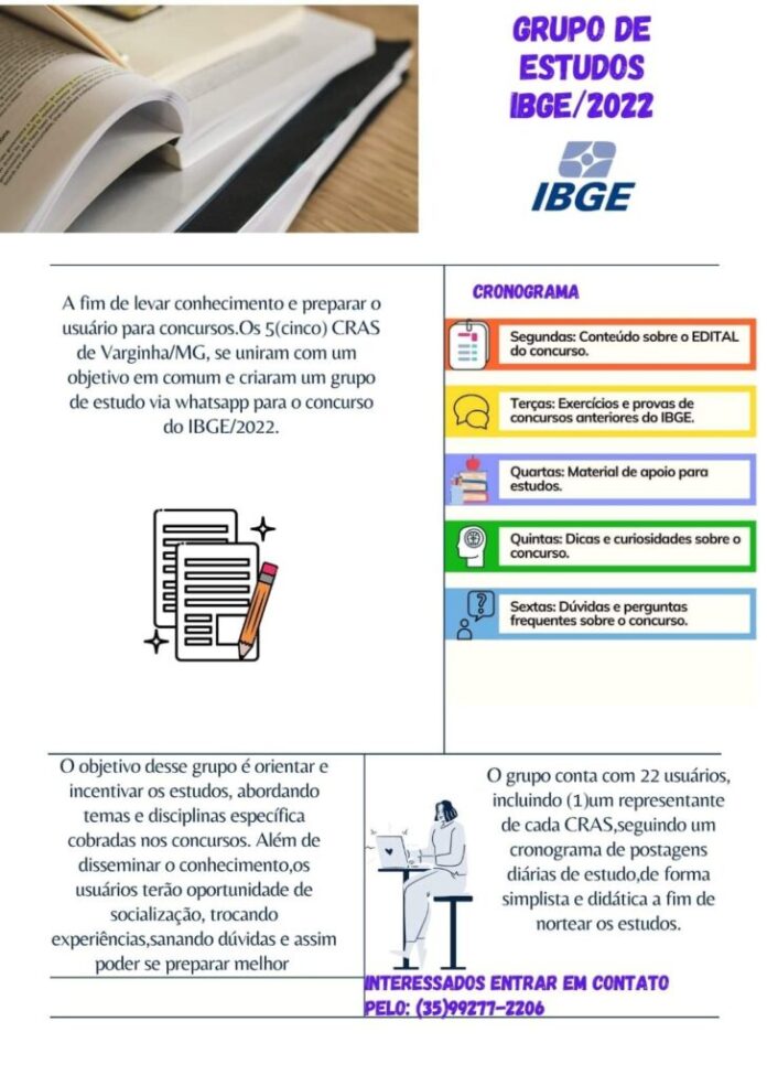 cras-grupo-de-estudo-concurso-ibge Grupo de Estudos Cras Varginha IBGE 2022