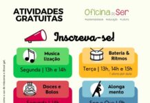 Oficina do Ser está com inscrições abertas para várias atividades gratuitas Oficina do Ser atividades