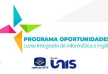 Inscrições para curso gratuito de informática e inglês terminam hoje curso gratuito nformática varginha unis