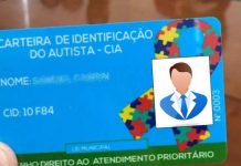 Vereador questiona sobre a produção de Carteira de Identificação da Pessoa com Transtorno do Espectro Autista Ciptea