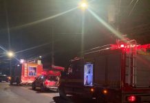 Dois acidentes com moto deixam três pessoas feridas em Varginha Bombeiros
