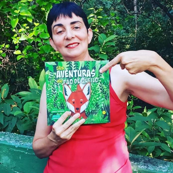 Jara Cardoso - autora do livro As Aventuras de Pão de Queijo