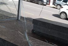 Em menos de uma semana o Ponto Central é novamente vandalizado Ponto Central vandalizado Varginha Digital