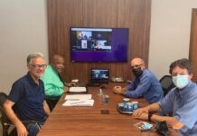 Prefeito se reúne com direção da Rede Minas para tratar sobre digitalização da TV Princesa reunião tv princesa rede minas