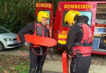 Continuam as buscas por mulher que caiu no Rio Verde em Varginha Bombeiros de Minas Gerais Varginha Digital