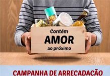 Centro Espírita faz campanha de arrecadação de alimentos em Varginha Arrecadação de Alimentos