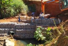 Prefeitura realiza obras para conter erosão em Varginha Obras Varginha