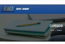 Sest Senat oferece mais de 160 cursos gratuitos e EAD Cursos gratuitos