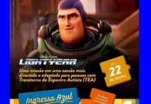 Varginha terá sessão de cinema especial para pessoas com Transtorno do Espectro Autista Sessão azul