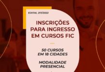 Terminam hoje as inscrições em 14 Cursos Gratuitos em várias cidades do Sul de Minas cursos gratuitos fic if sul de minas