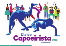 Dia do Capoeirista será comemorado com apresentações em Varginha nesta quarta (3) Dia do Capoeirista Varginha cartaz