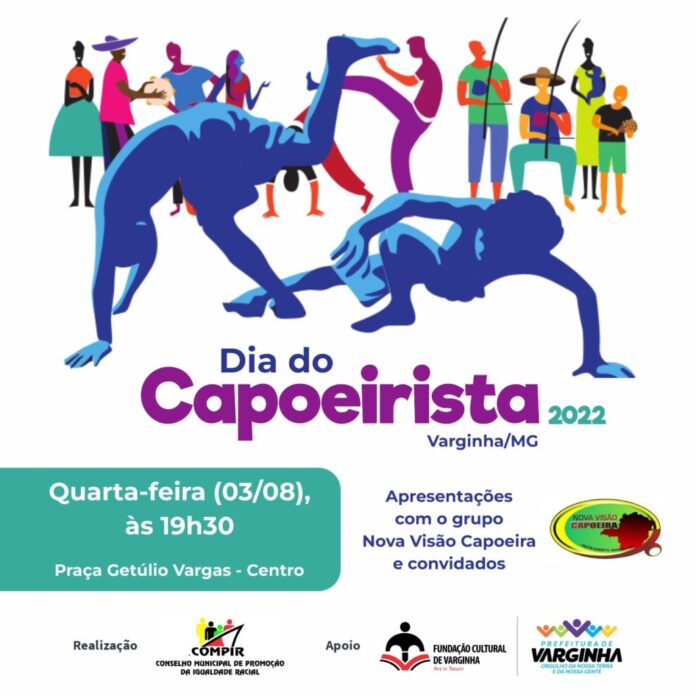 Dia do Capoeirista Varginha cartaz