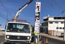 Lombada Eletrônica é instalada na Avenida Celina Ottoni, em Varginha Lombada Eletrônica