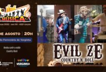 Banda Evil Zé leva Country Rock ao 5ª da Boa Música Banda Evil Zé 5ª da Boa Música
