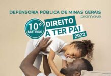 Hoje é o último de para inscrever no Mutirão ‘Direito a Ter Pai’ Mutirão Direito de Ter Pai
