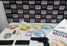 Após denúncias de tráfico de drogas, homem é preso em Varginha Operação Policial